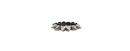 Silver Matte Spike Bracelet