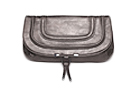 Metallic Clutch w/ Charming Tassels