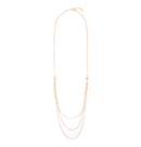 Subtle Stone Tiered Necklace