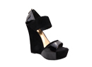 Black Skyhigh Wedges