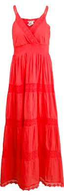 Crochet Tiered Maxi Dress