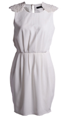 Beaded Shoulder Dress