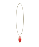 Ombre Petal Pendent Necklace