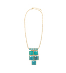 Tetris Blocks Necklace