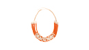 Gold Ringed Rope Necklace