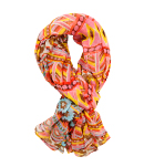 Colorful Tribal Print Light Scarf