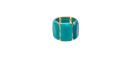 Faceted Turquoise Stone Bracelet
