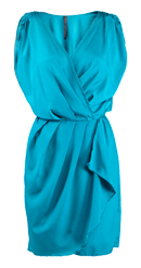 Faux Wrapped Dress