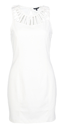 Sun Collar Cut Out Dress
