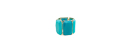 Wide Teal Stone Bracelet