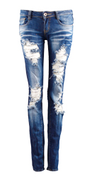 Distressed Jeans