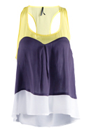 Colorblock Sweetheart Top
