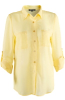 Yellow Classic Button Down