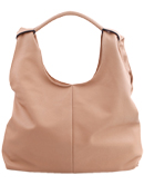 Tan Pebble Hobo Bag