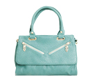 Diagonal Zipper Bag