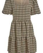 Tweed Tiered Mini Dress
