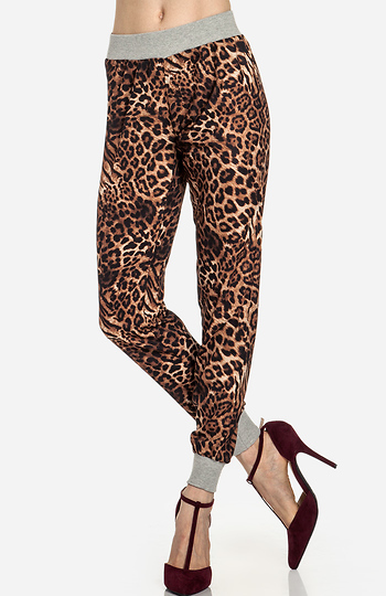 womens brown sweatpants