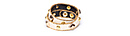 Studded Ivory Wrap Bracelet