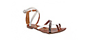 Gladiator Flat Sandals by Qupid