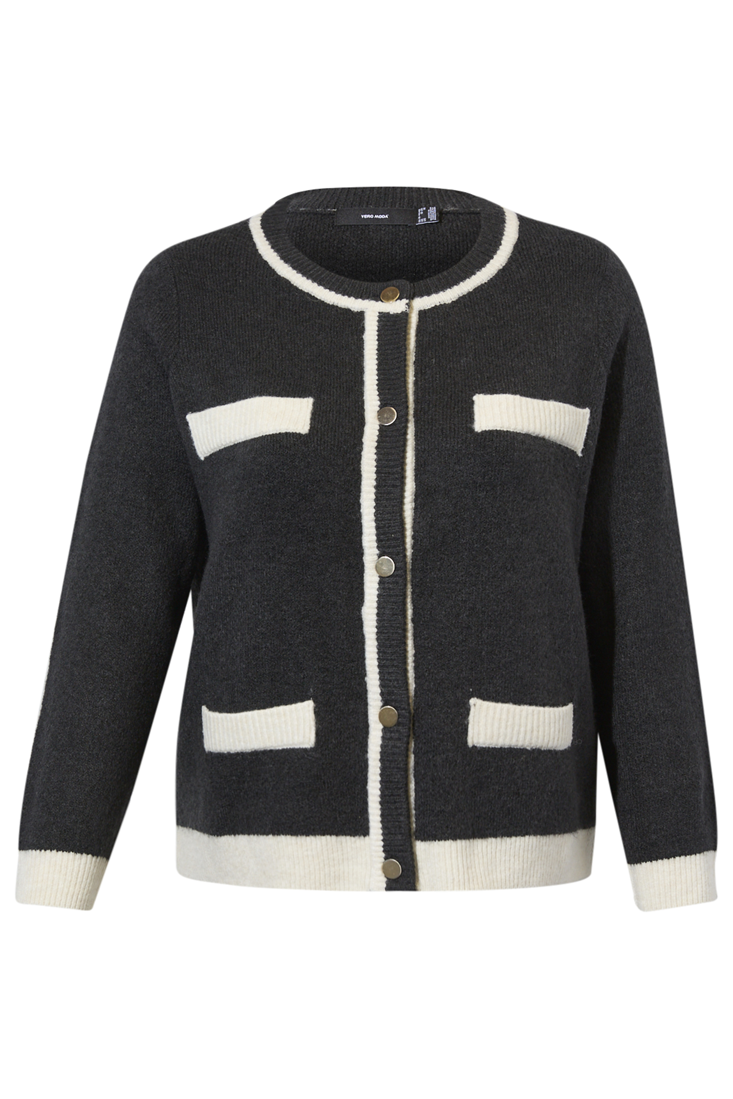 Vero Moda Long Sleeve O-Neck Cardigan