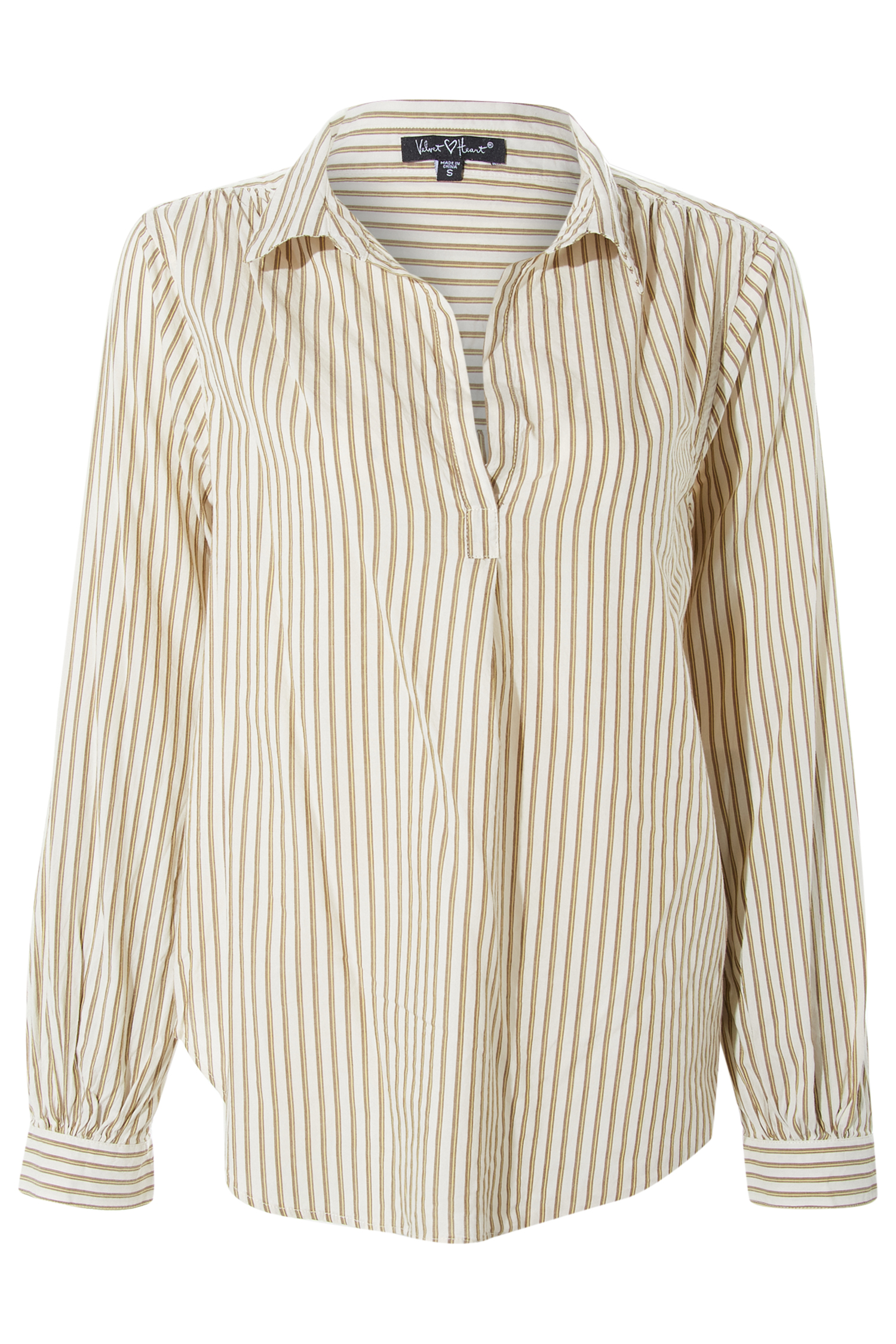 Velvet Heart Striped Blouse