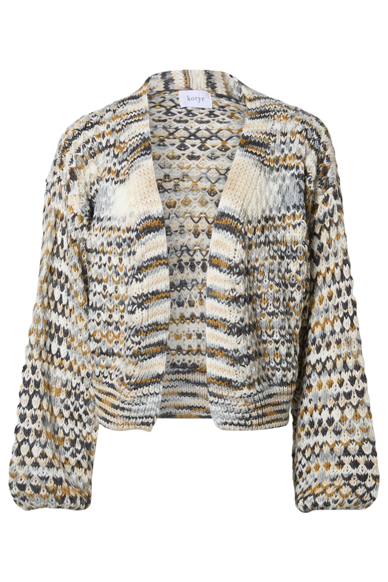 Novelty Textured Knit Cardigan