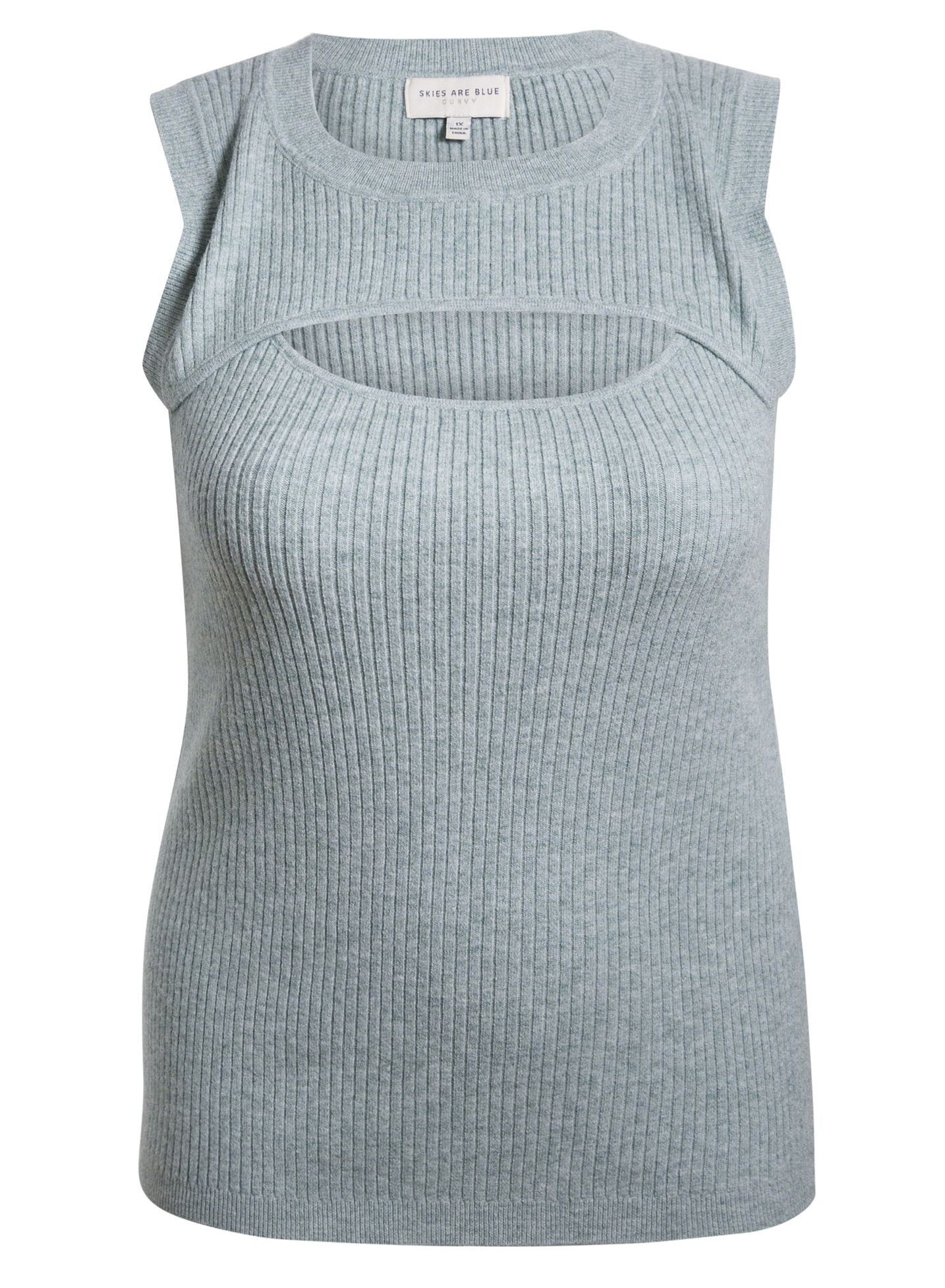 Cut Out Knit Tank