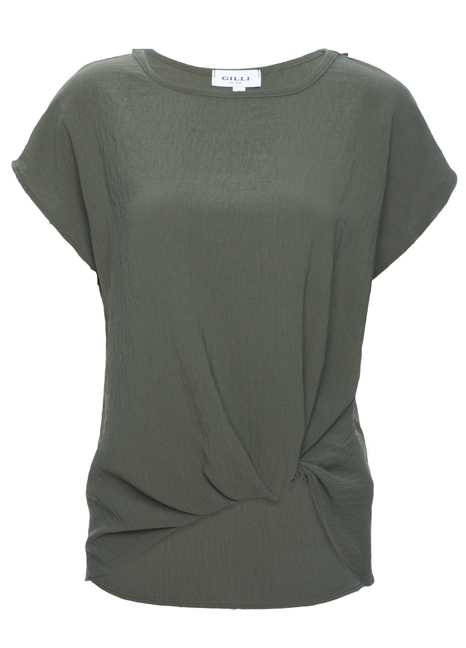 Side Knot Short Sleeve Top
