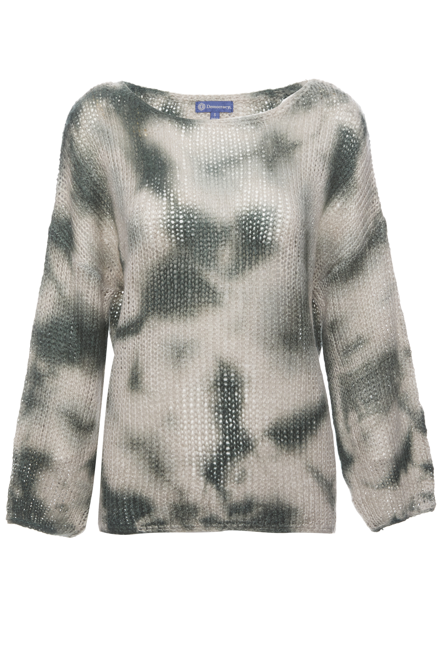 Democracy Tie Dye Blouson Sleeve Sweater
