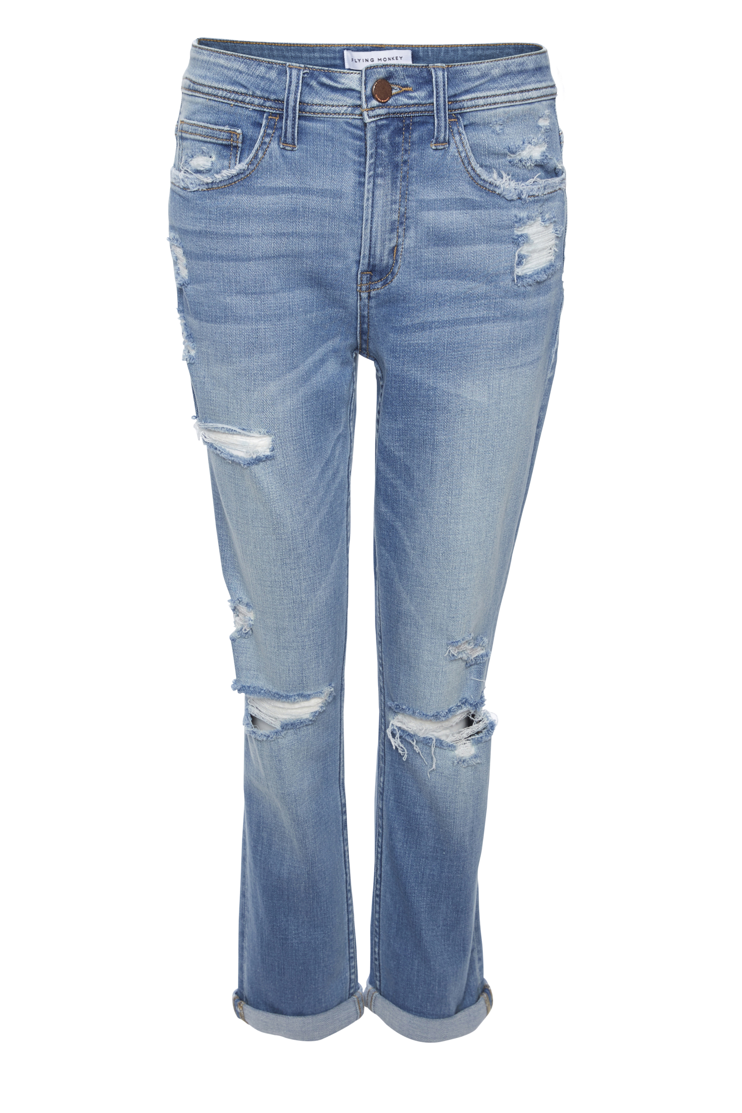 Straight Boyfriend Style Jean