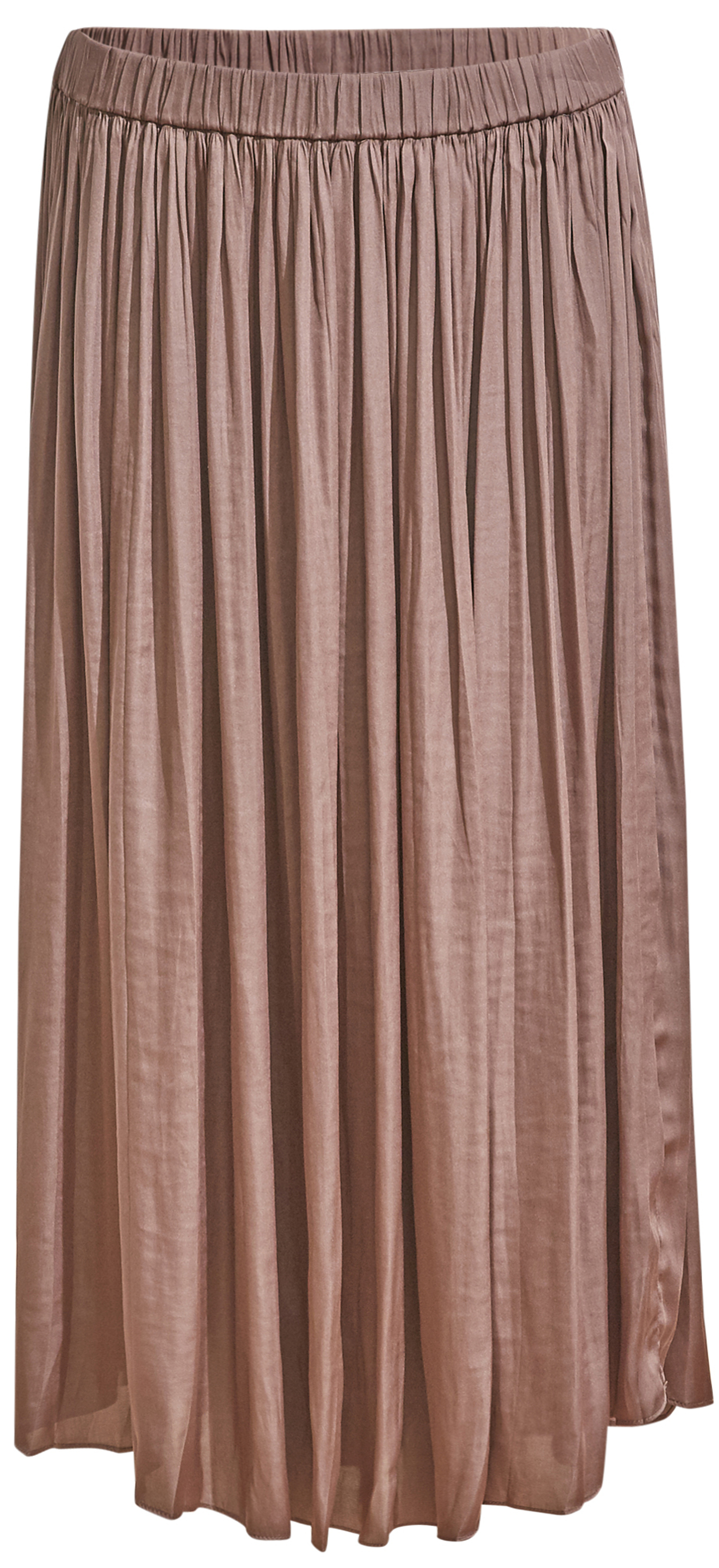 Pleated A-Line Skirt