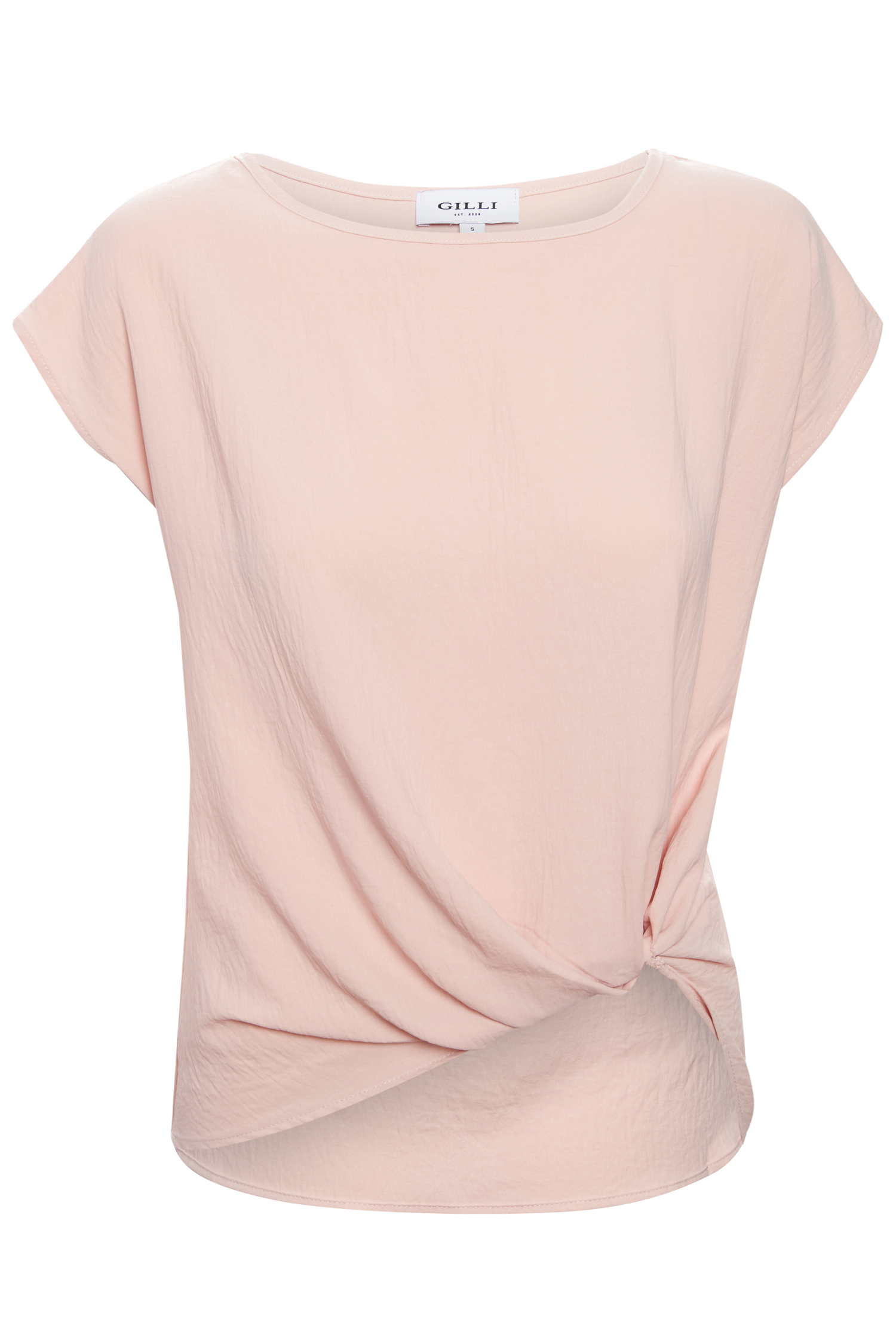 Side Knot Short Sleeve Top