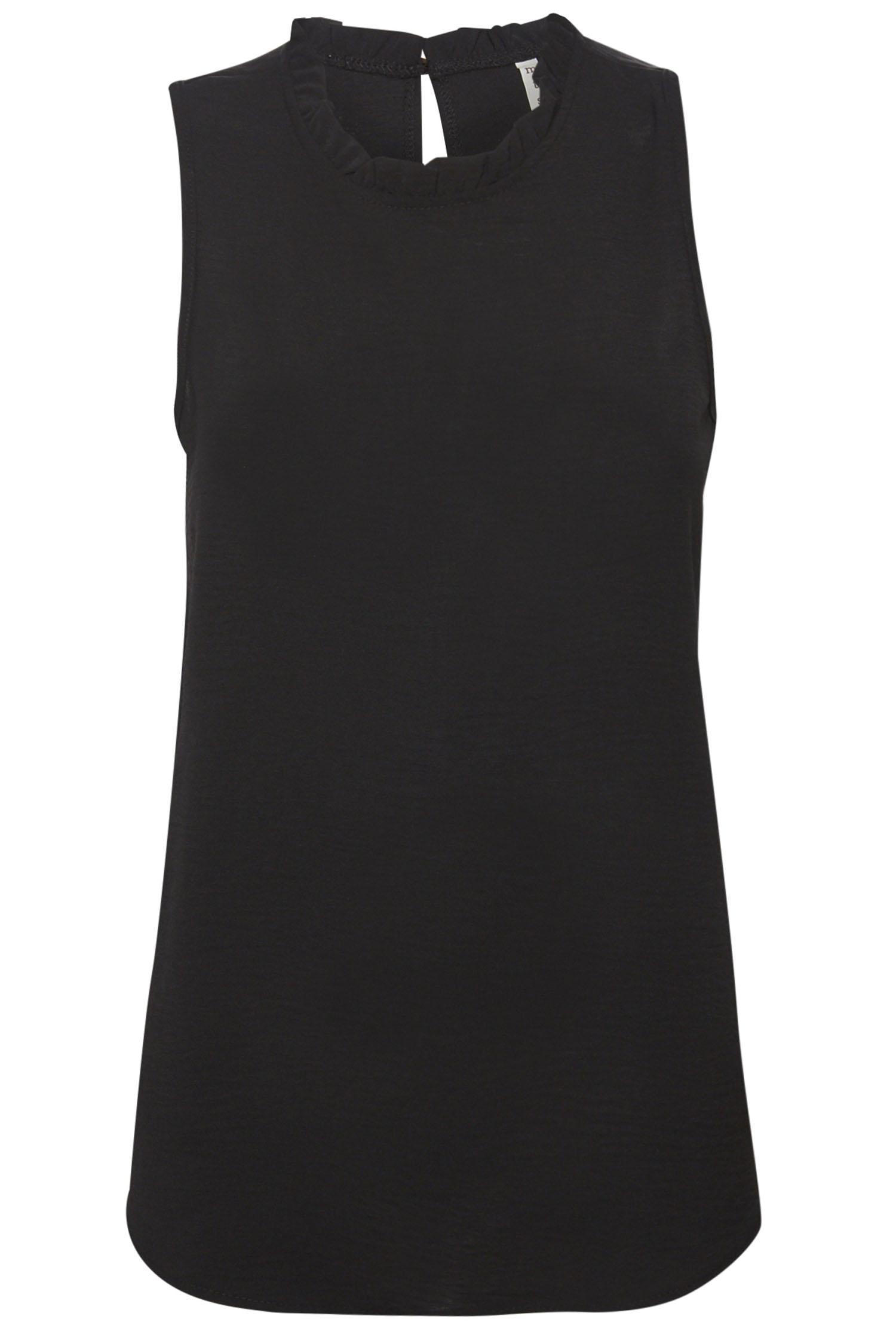 Mock Neck Sleeveless Top