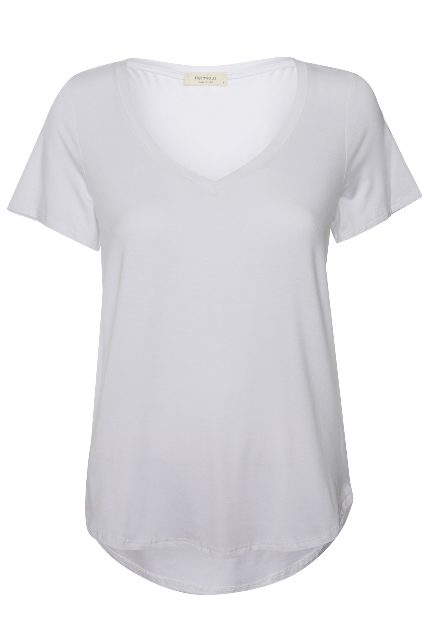 V-Scoop Short Sleeve Top
