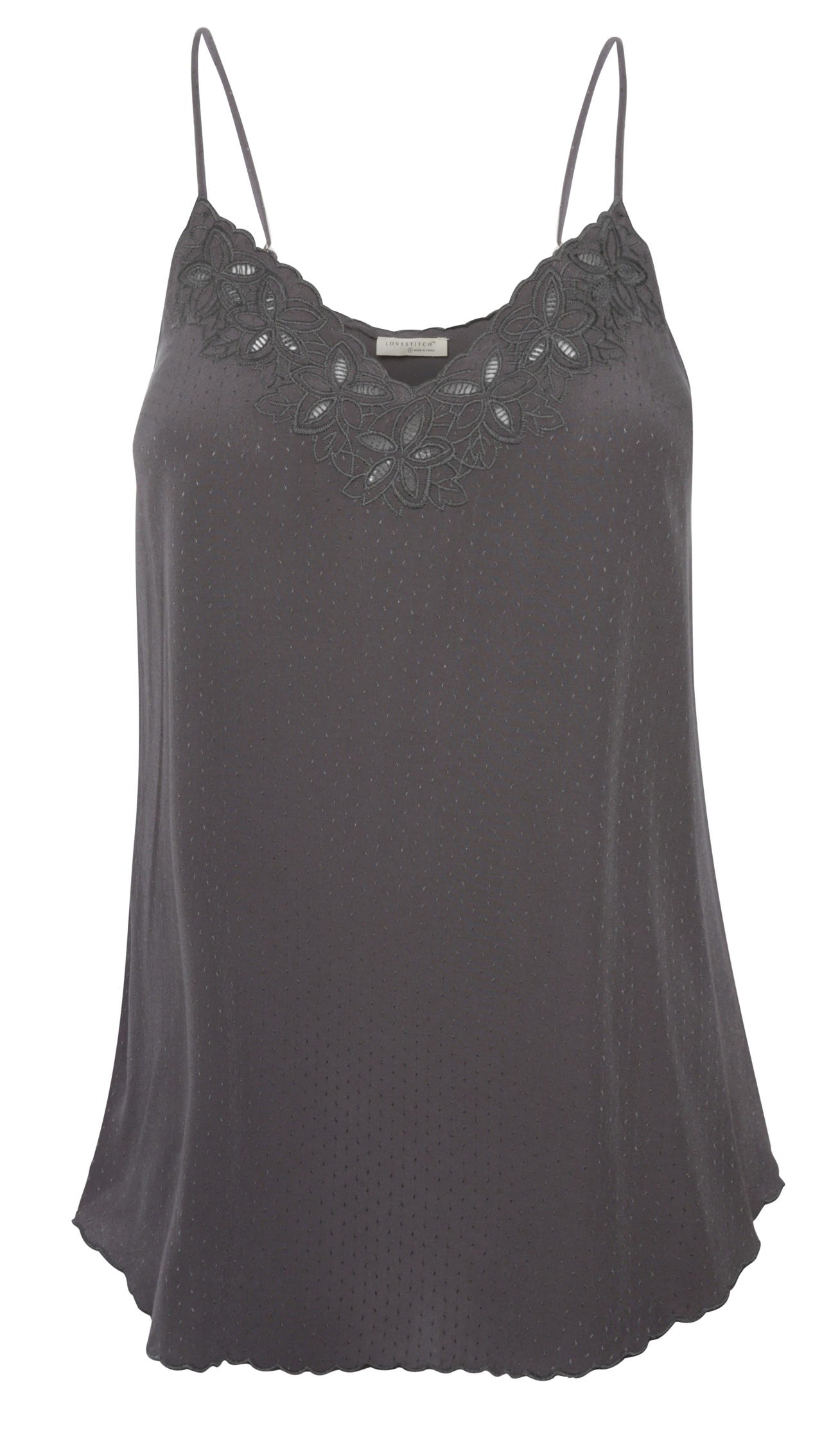 Embroidery Trim Cami