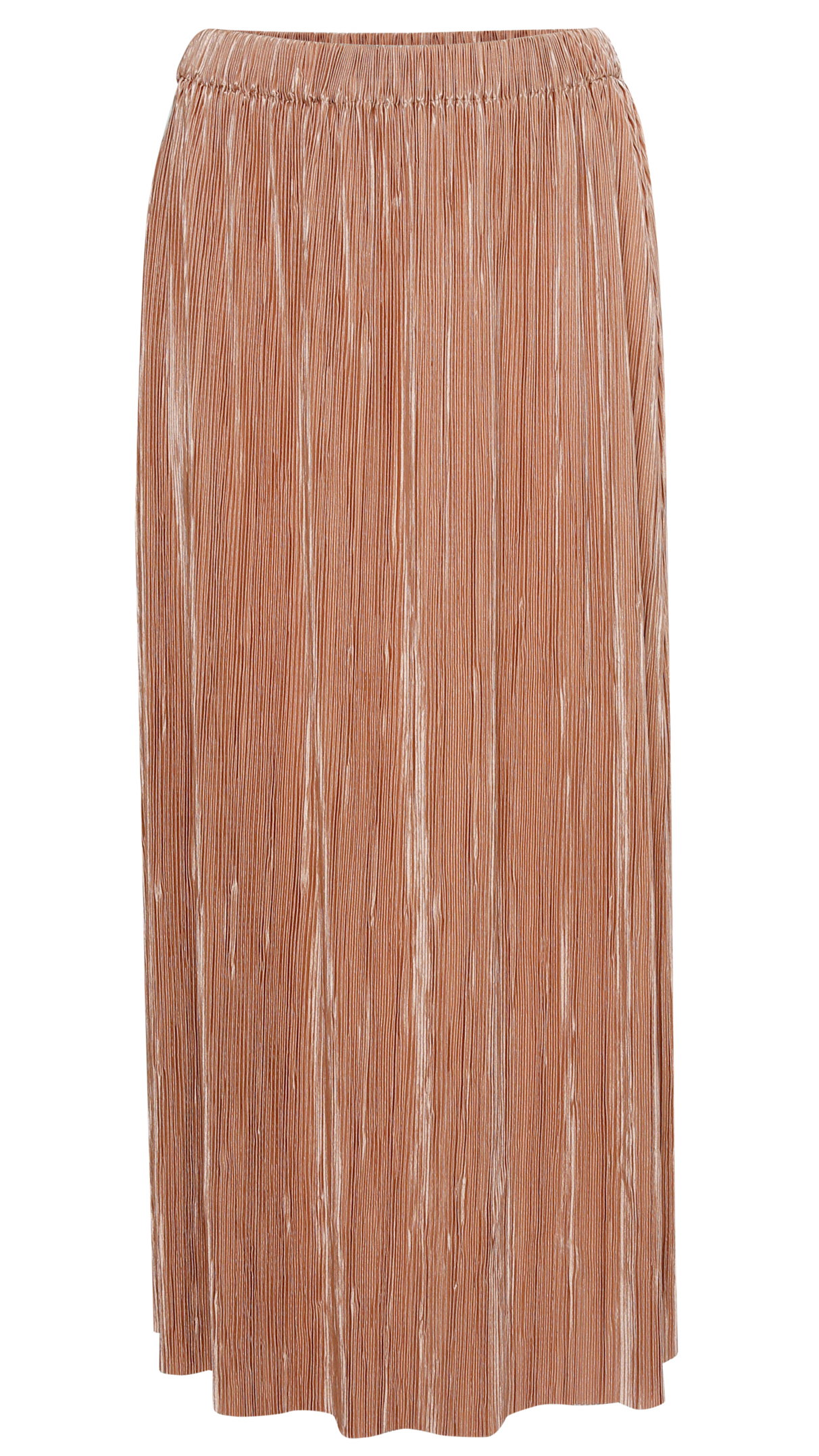 Skies are Blue Pleated Midi Skirt