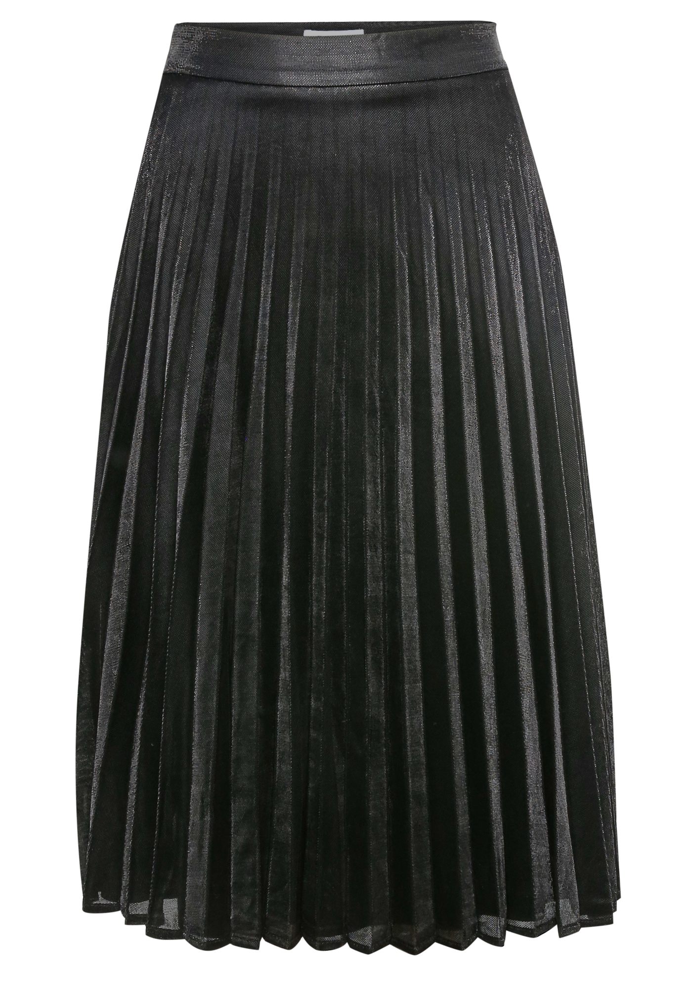 Pleated Midi Skirt