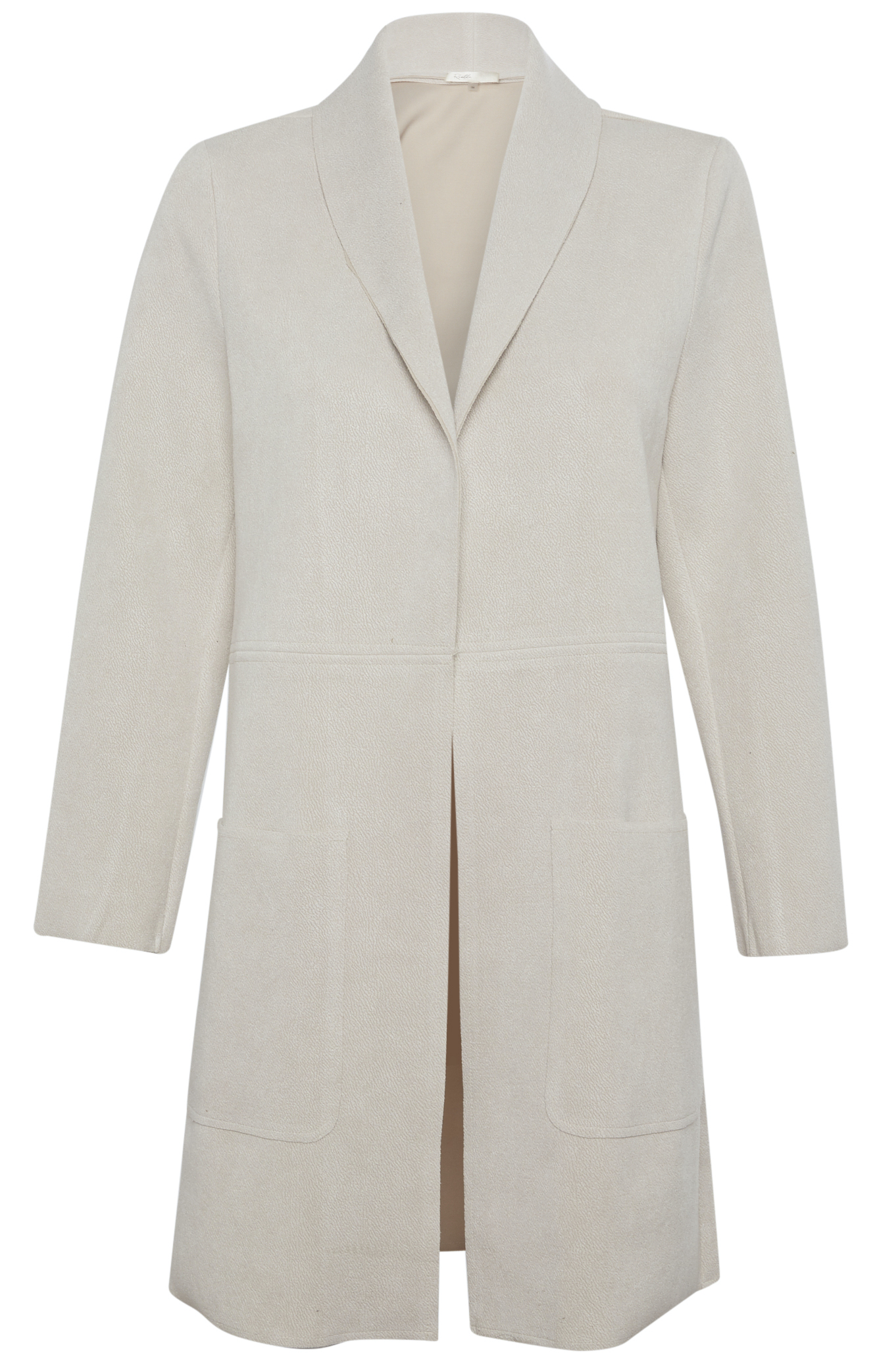 Open Front Long Coat