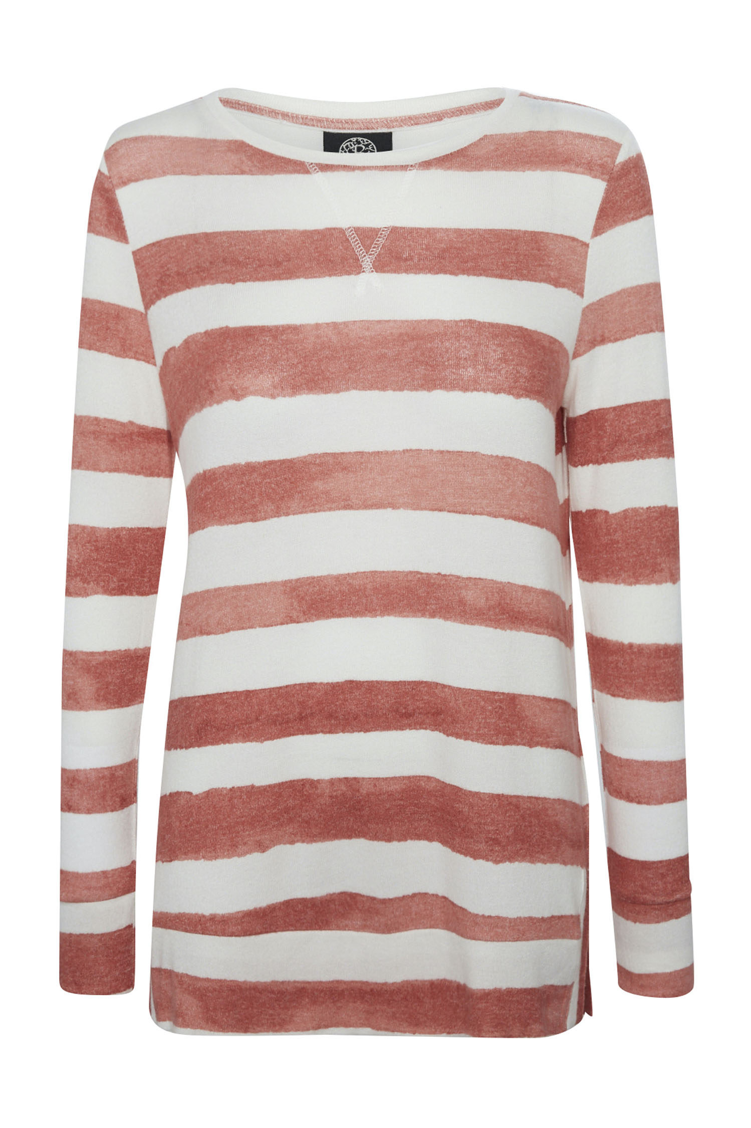 Striped Long Sleeve Pullover