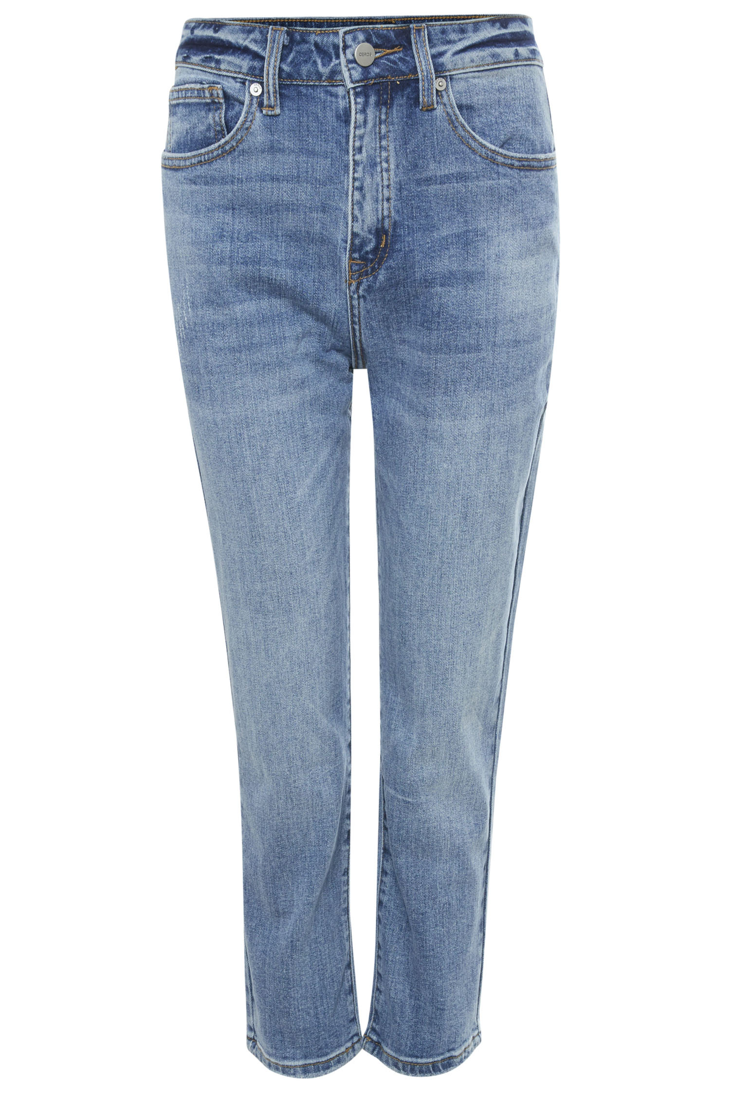 Ceros Cropped Slim Straight Jean