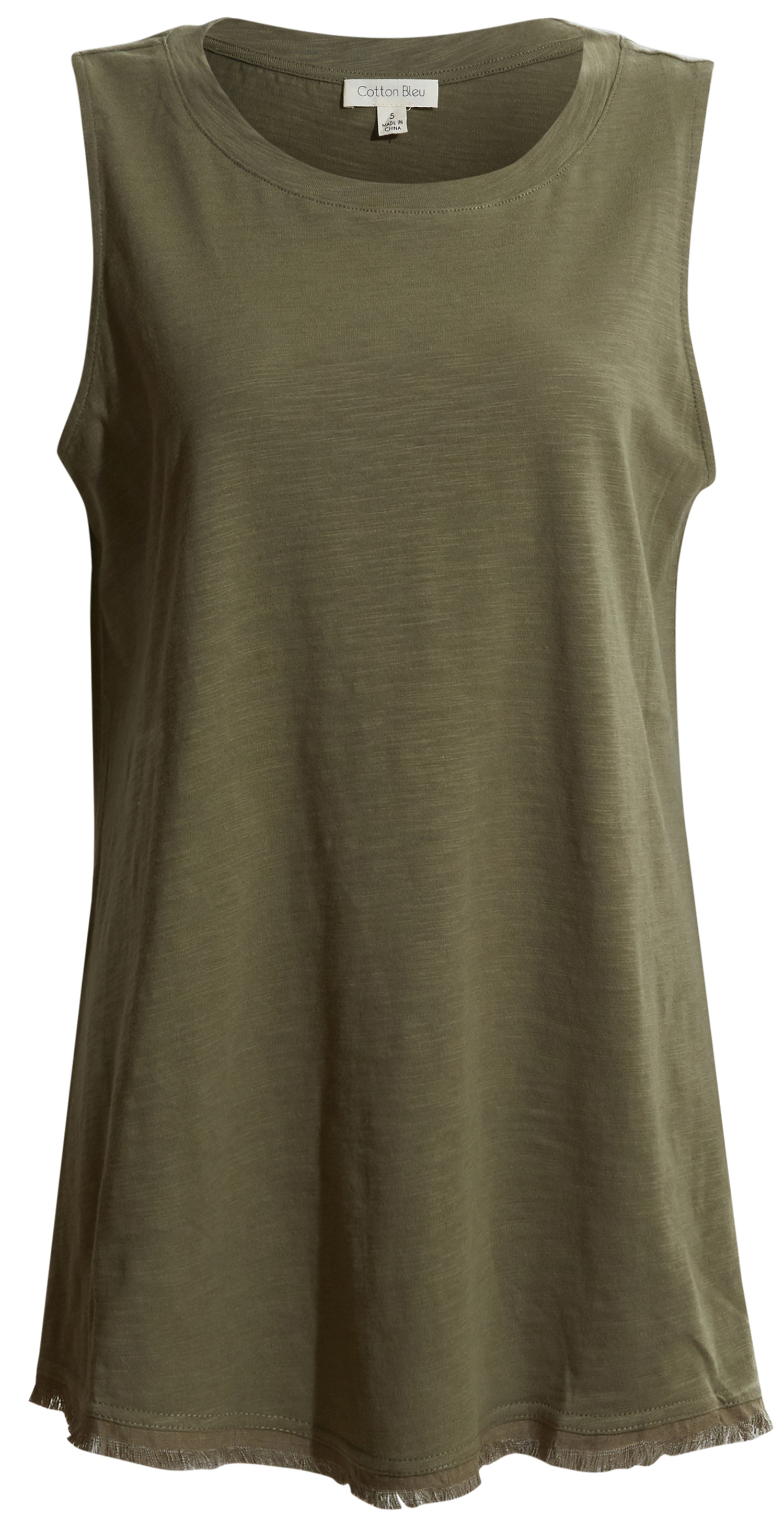 Washed Cotton Slub Tank