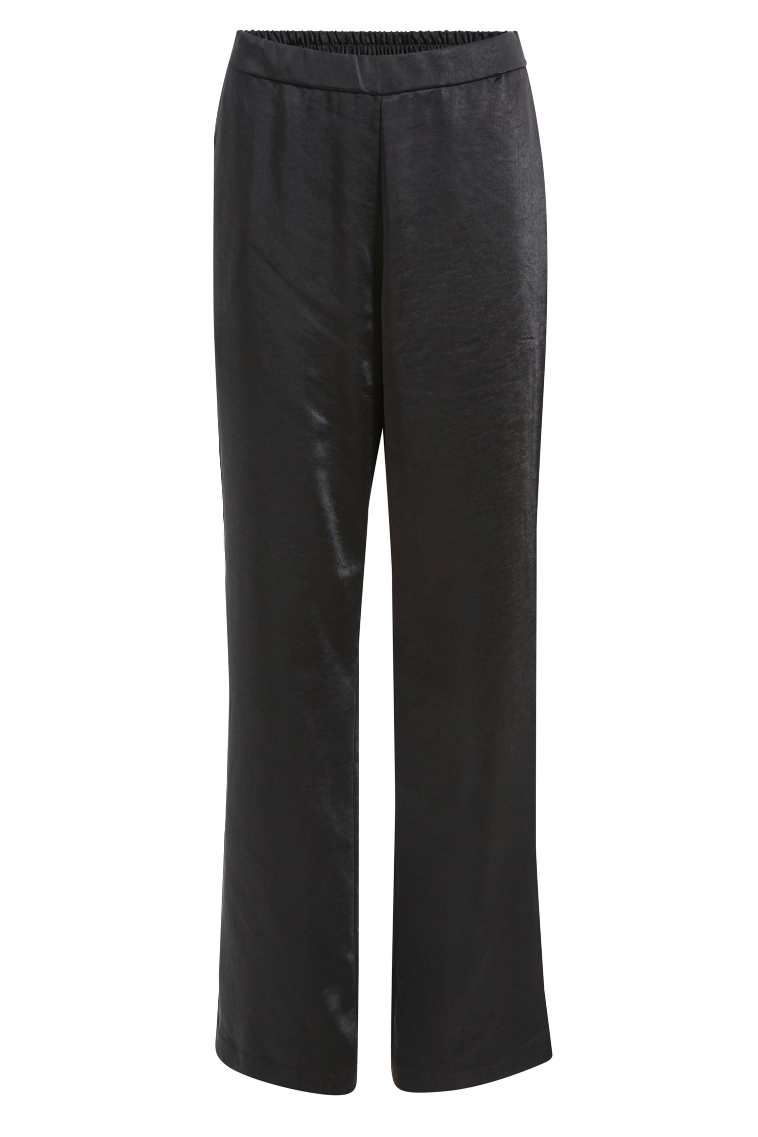 High Rise Satin Trousers