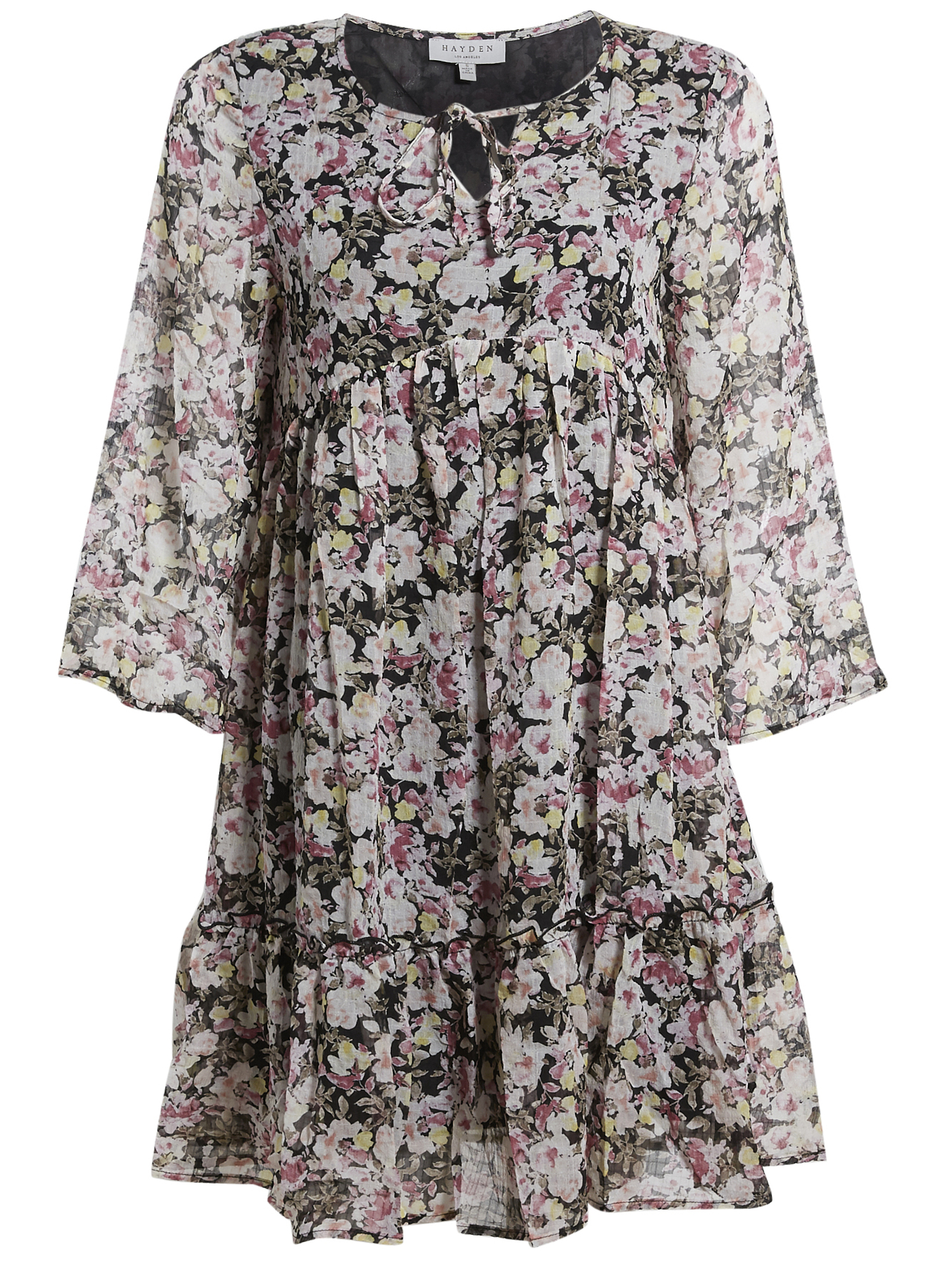 Floral Bell Sleeve Dress