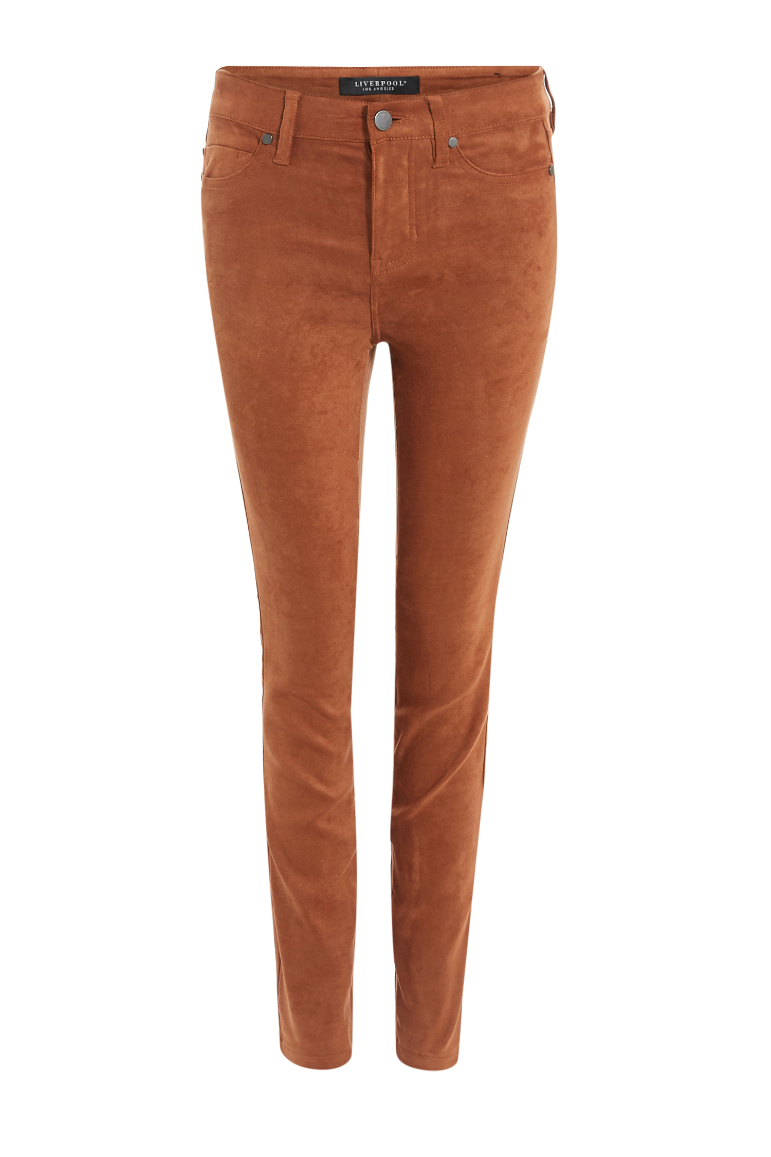 Liverpool Suede Ankle Pants