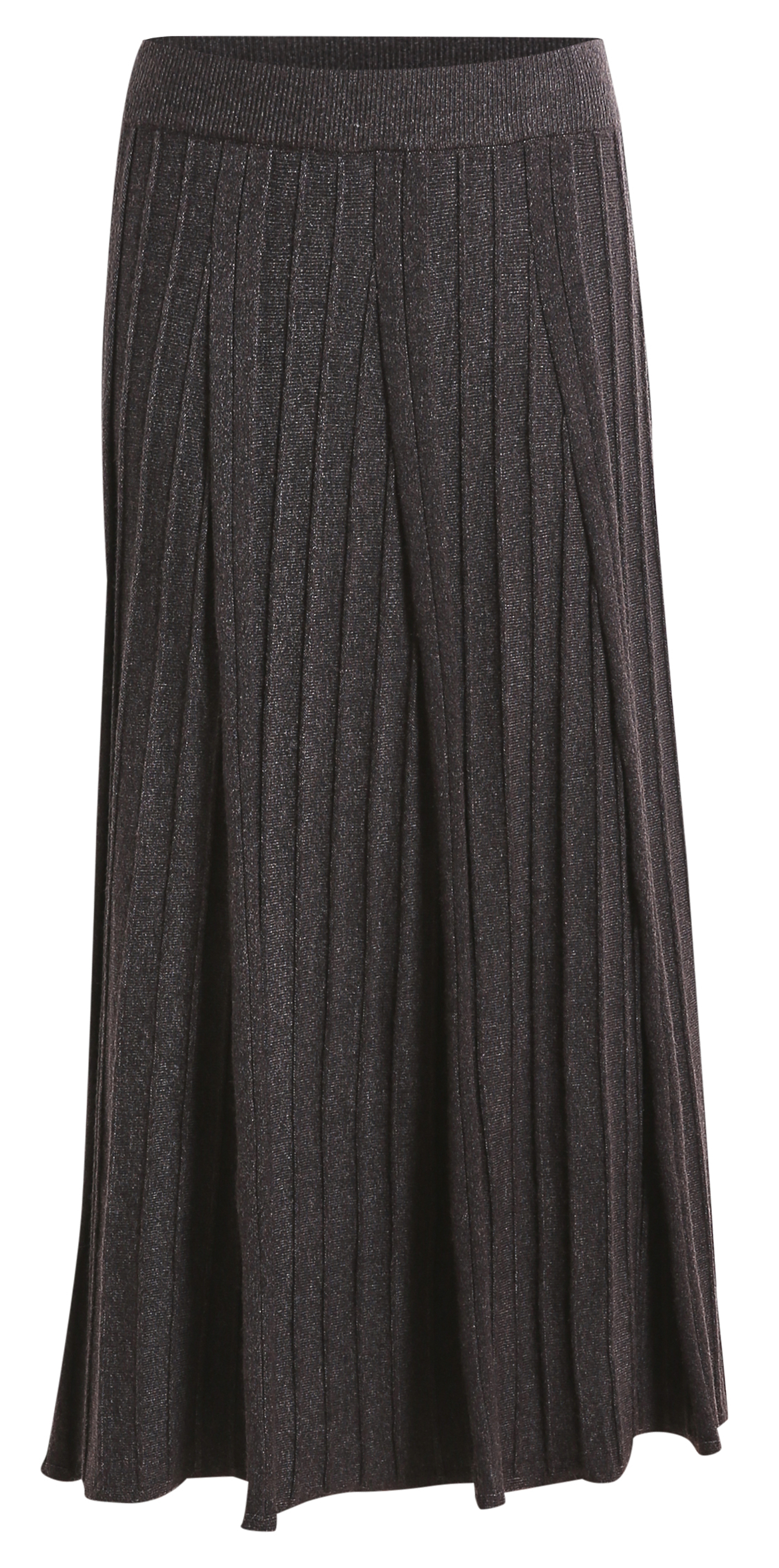 Pleated Midi Skirt