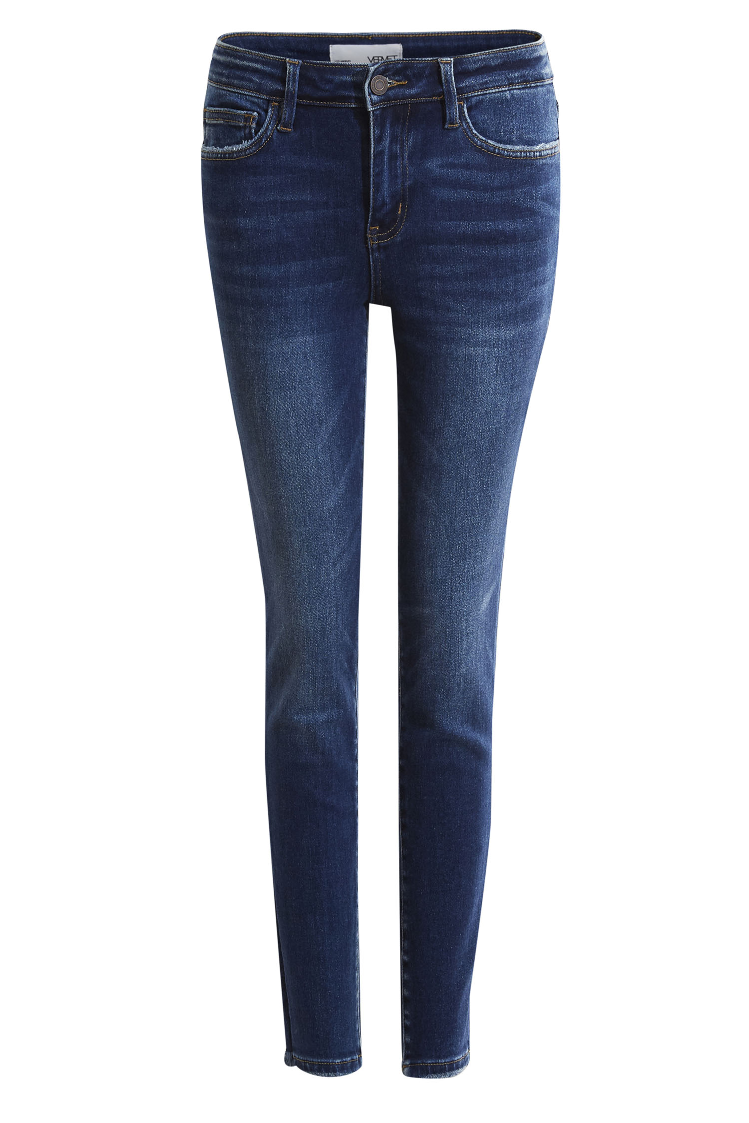 Mid Rise Ankle Denim