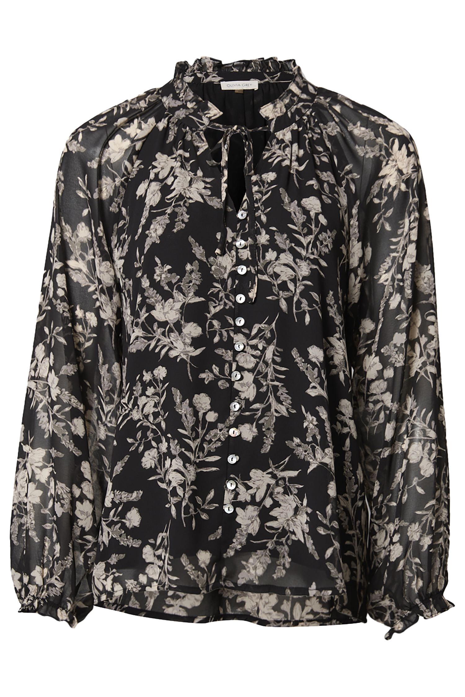 Floral Long Sleeve Blouse