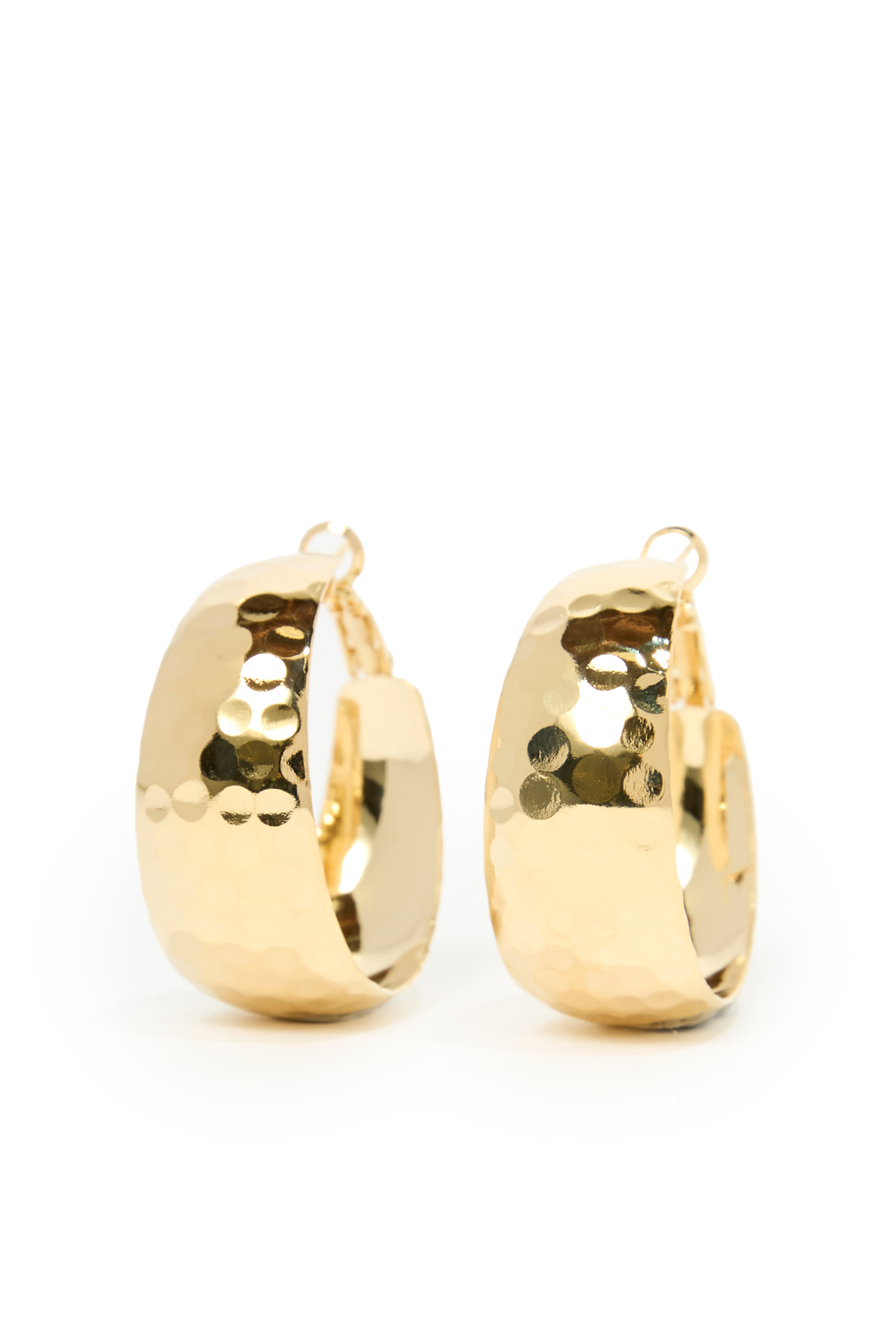 Textured Hoop Earrings