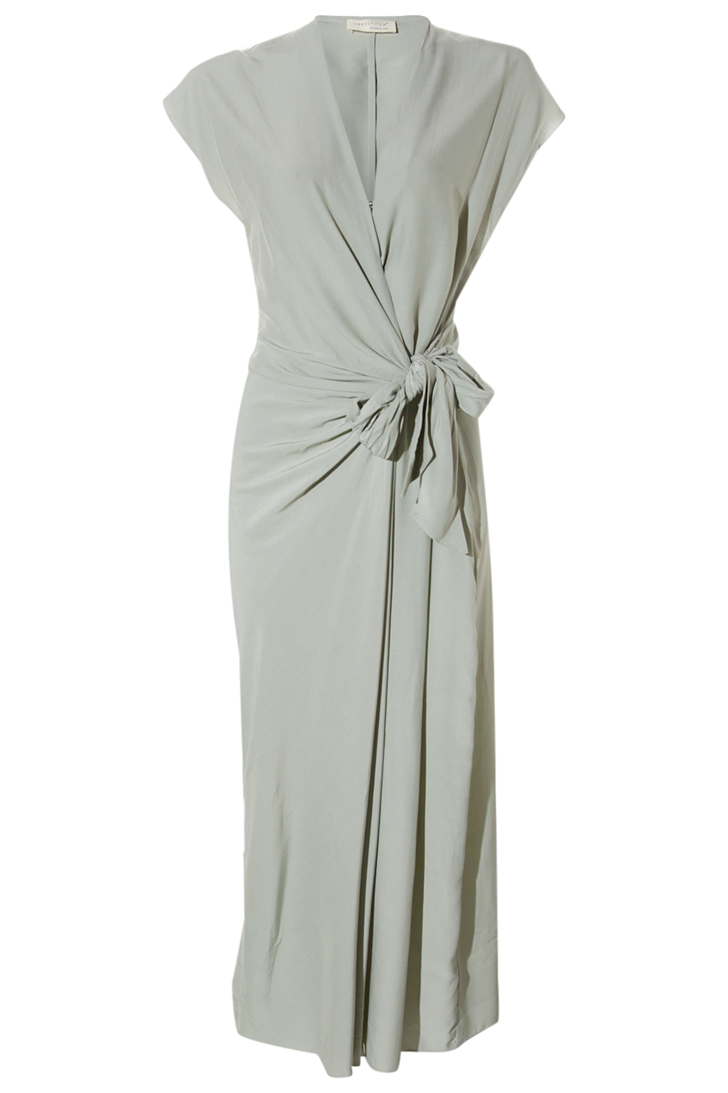 Side Tie Maxi Dress