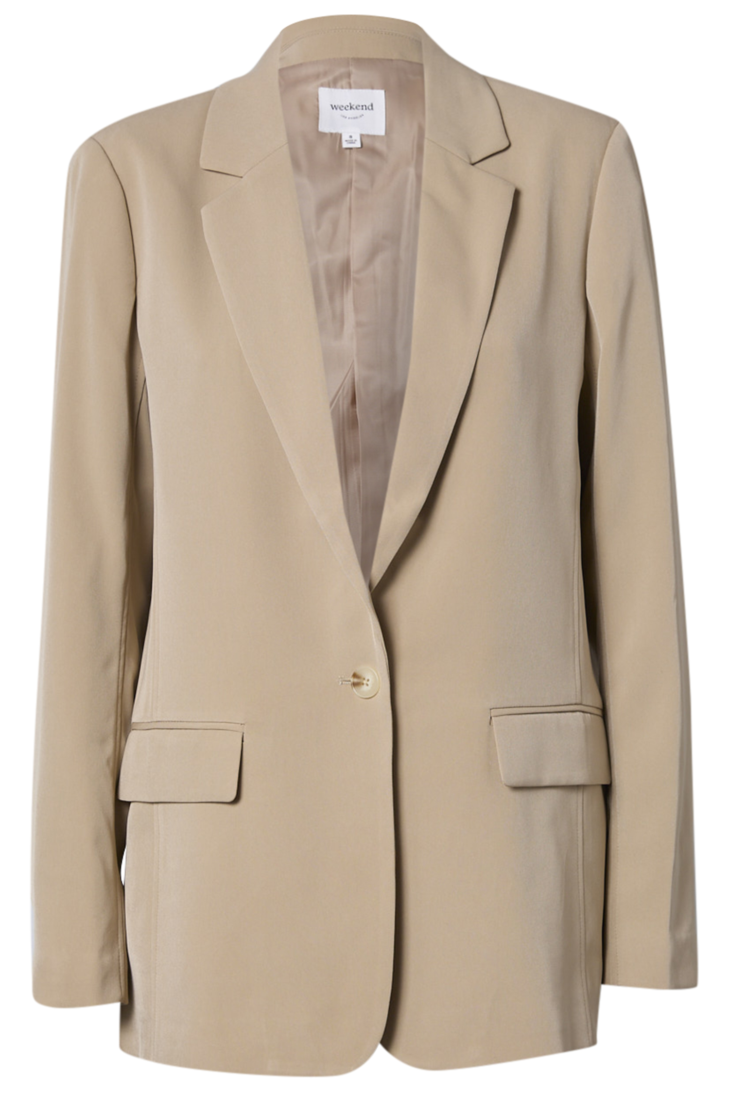 Thread & Supply Single Button Front Blazer